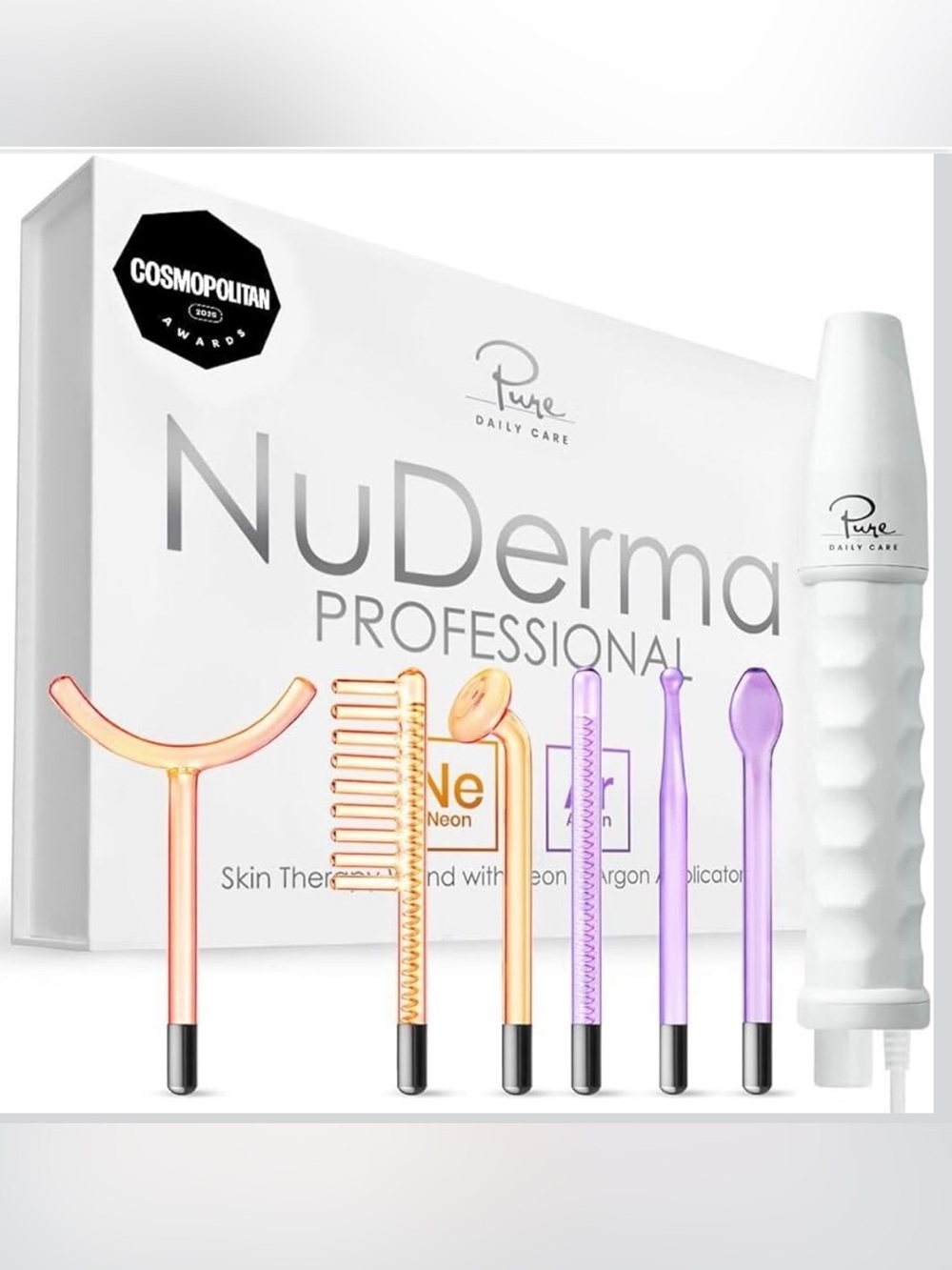 NuDerma Professional Skin Therapy/ High frequency wand